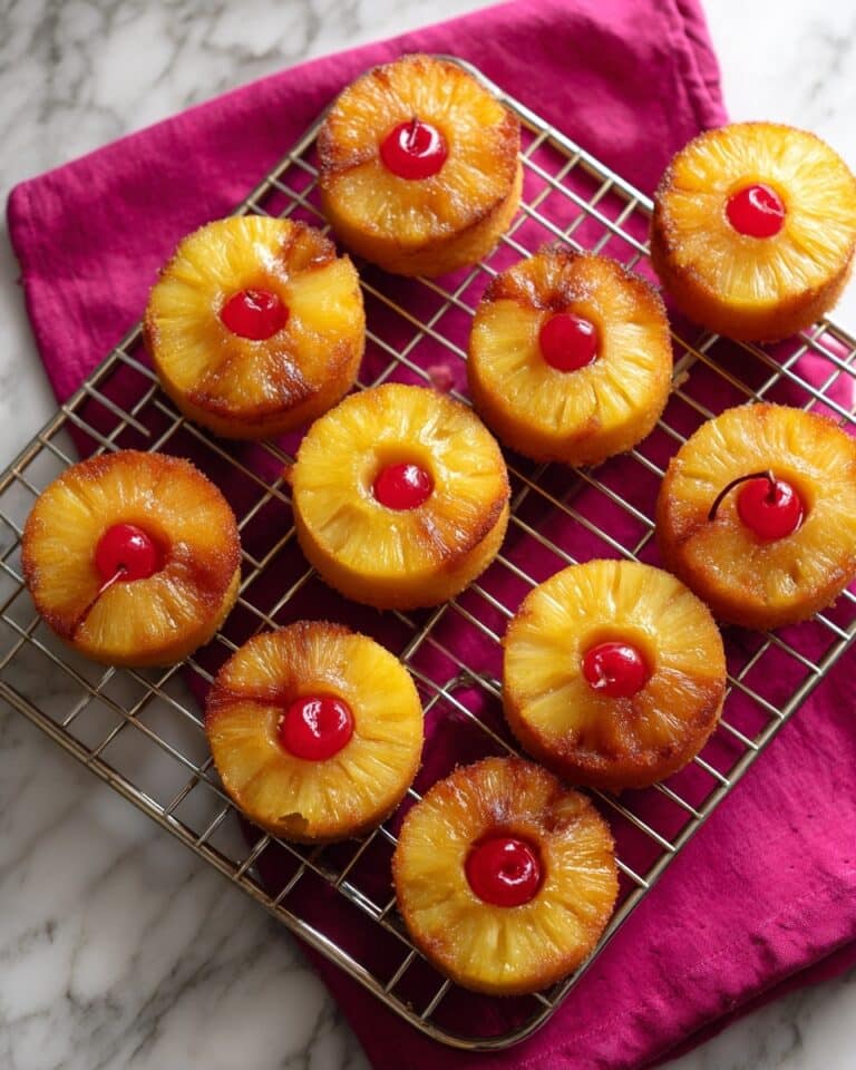 Pineapple Upside-Down Cupcakes Recipe