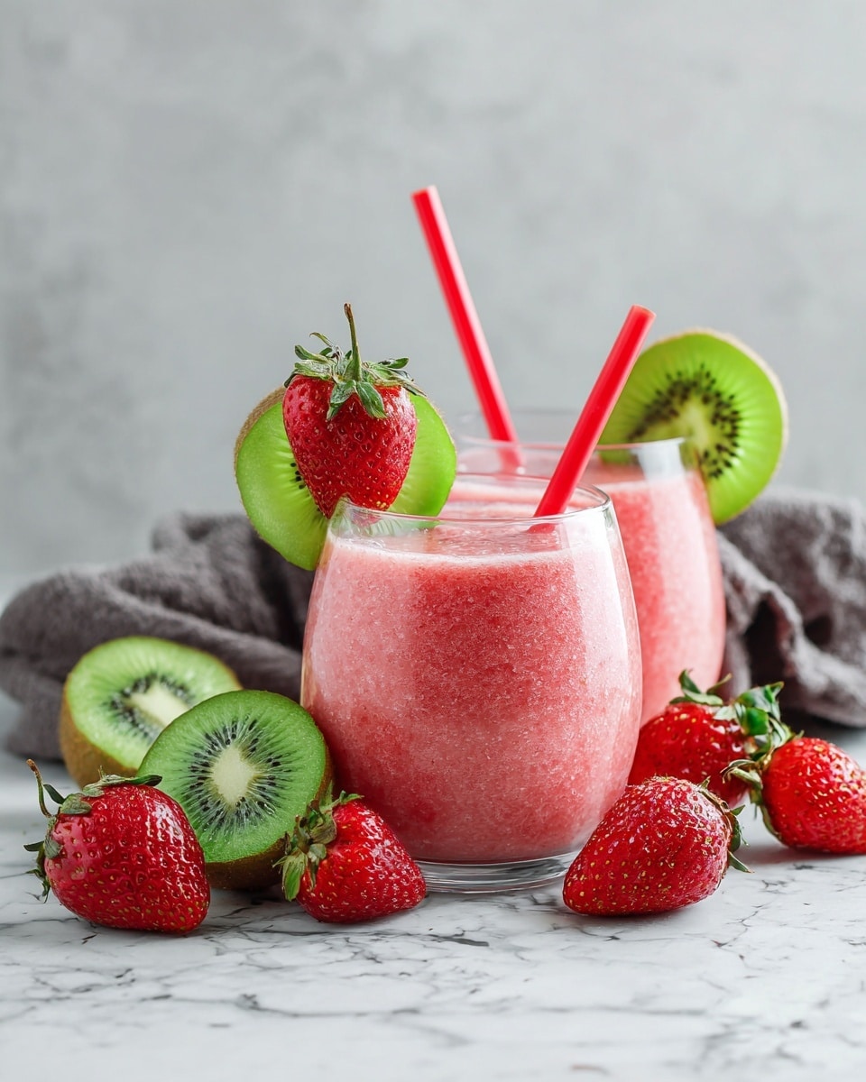 Kiwi Strawberry Smoothie Recipe