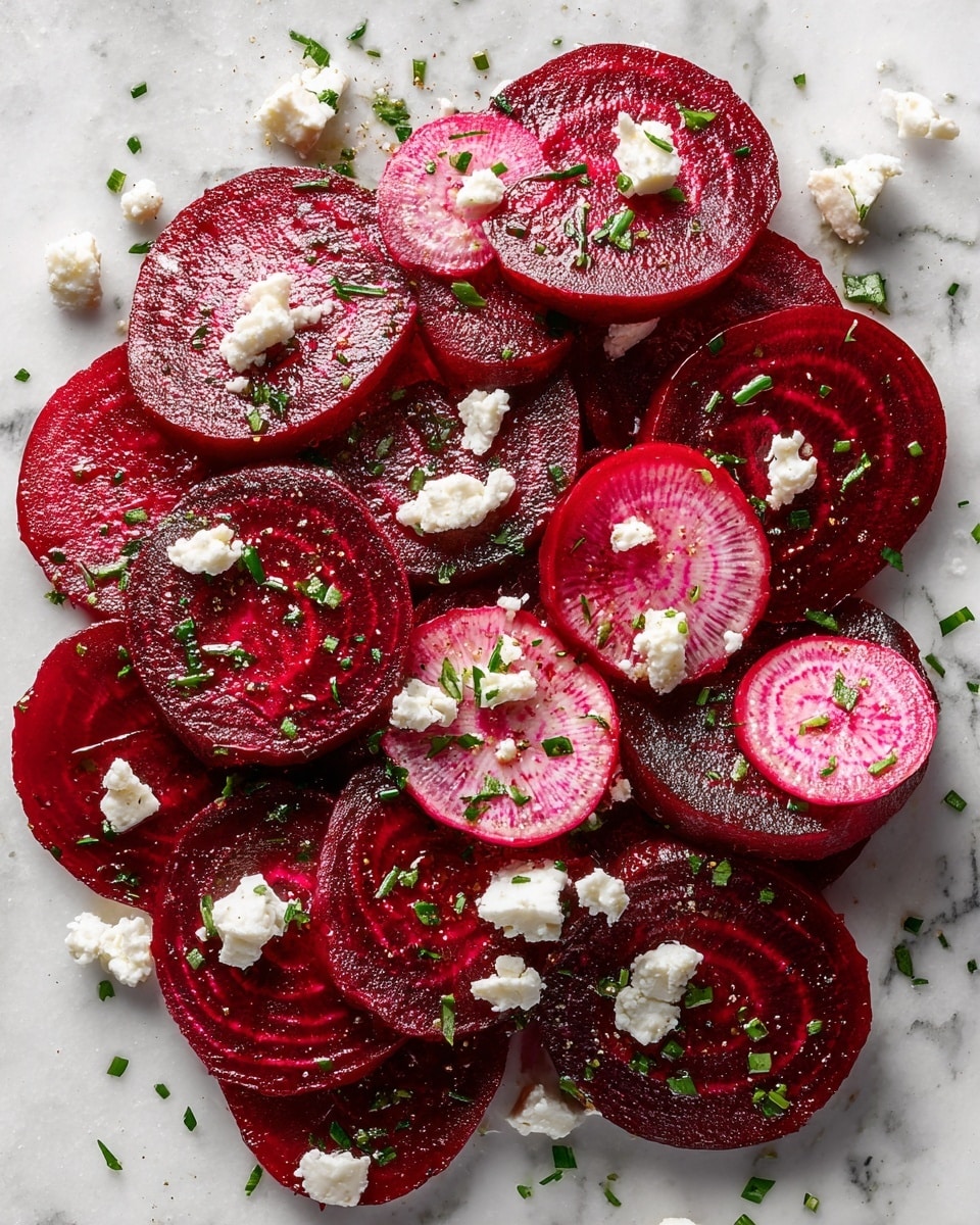 Roasted Beets and Radishes with Goat Cheese Recipe
