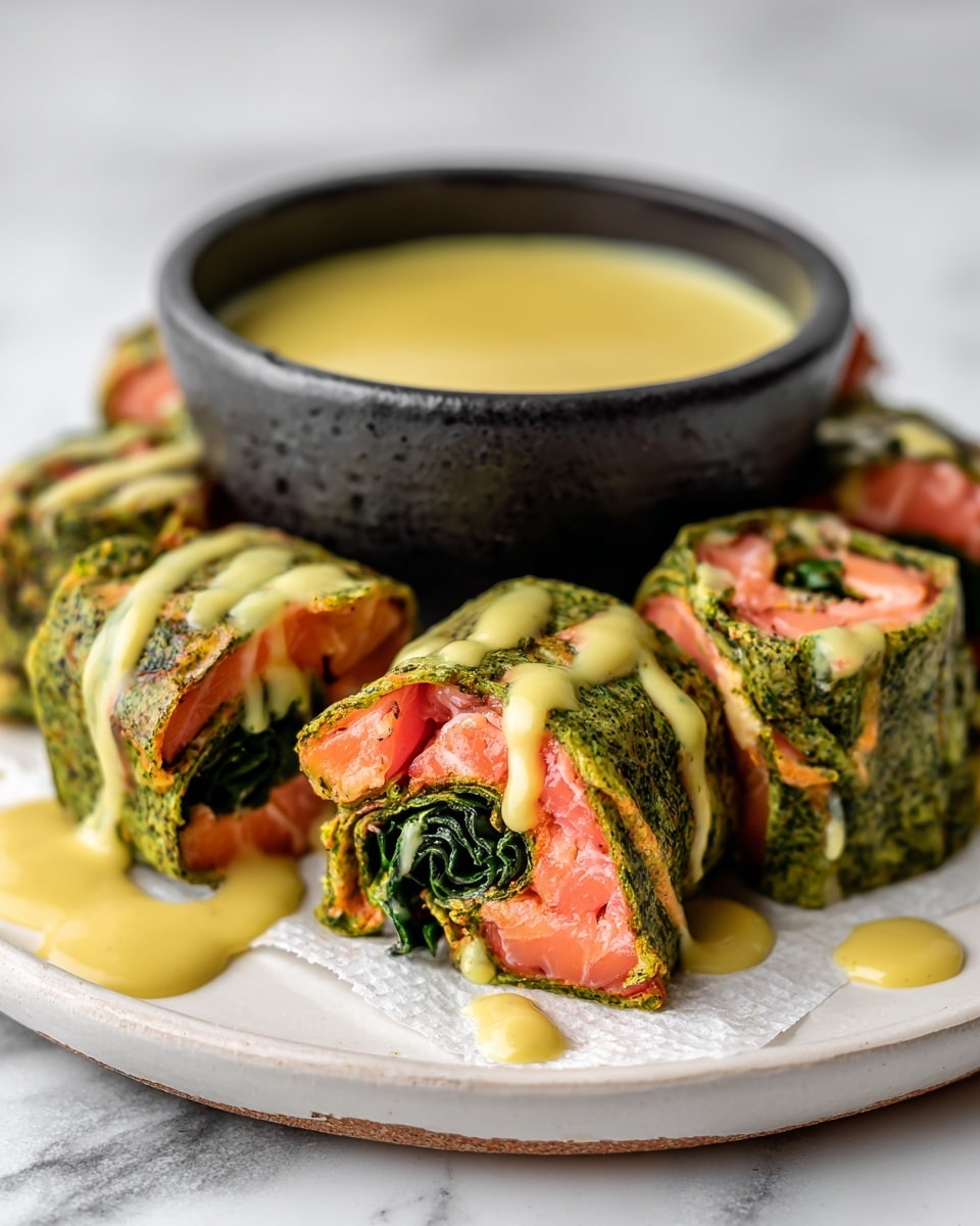 Blackened Salmon Caesar Wraps Recipe