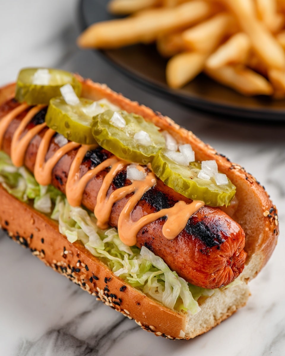 Big Mac Hot Dogs Recipe 5 Big Mac Hot Dogs Recipe - Recipe Image