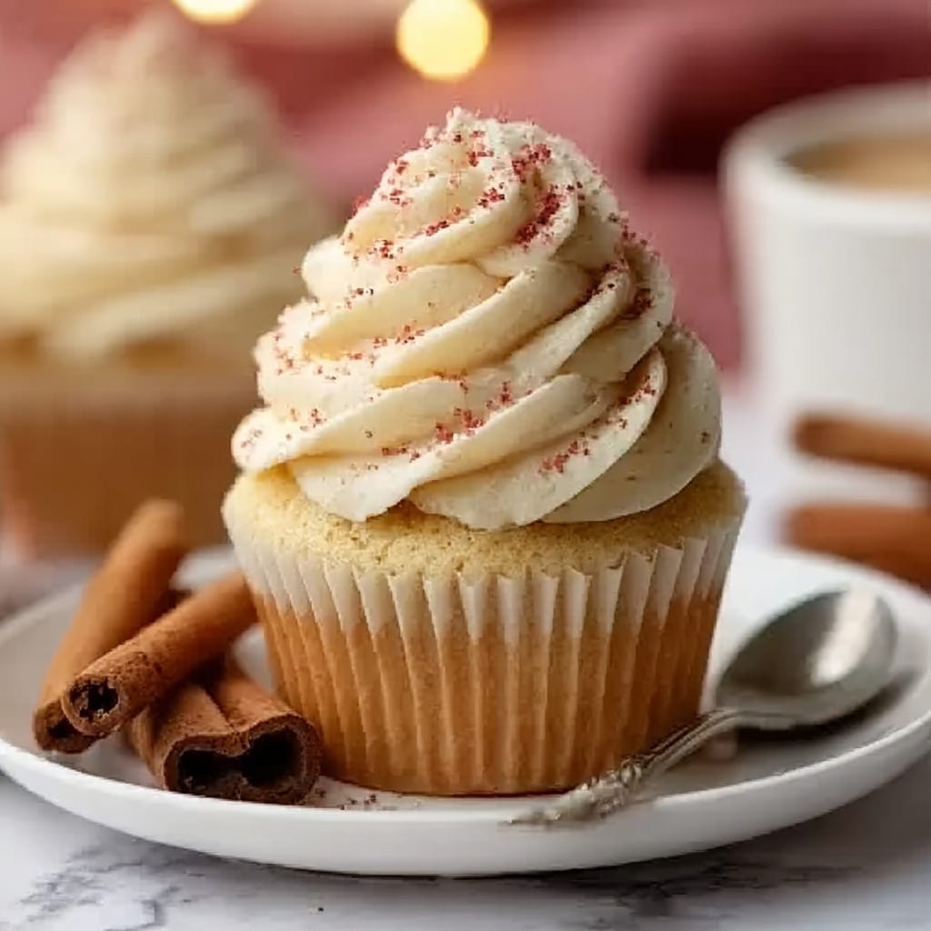 Eggnog Cupcakes Recipe