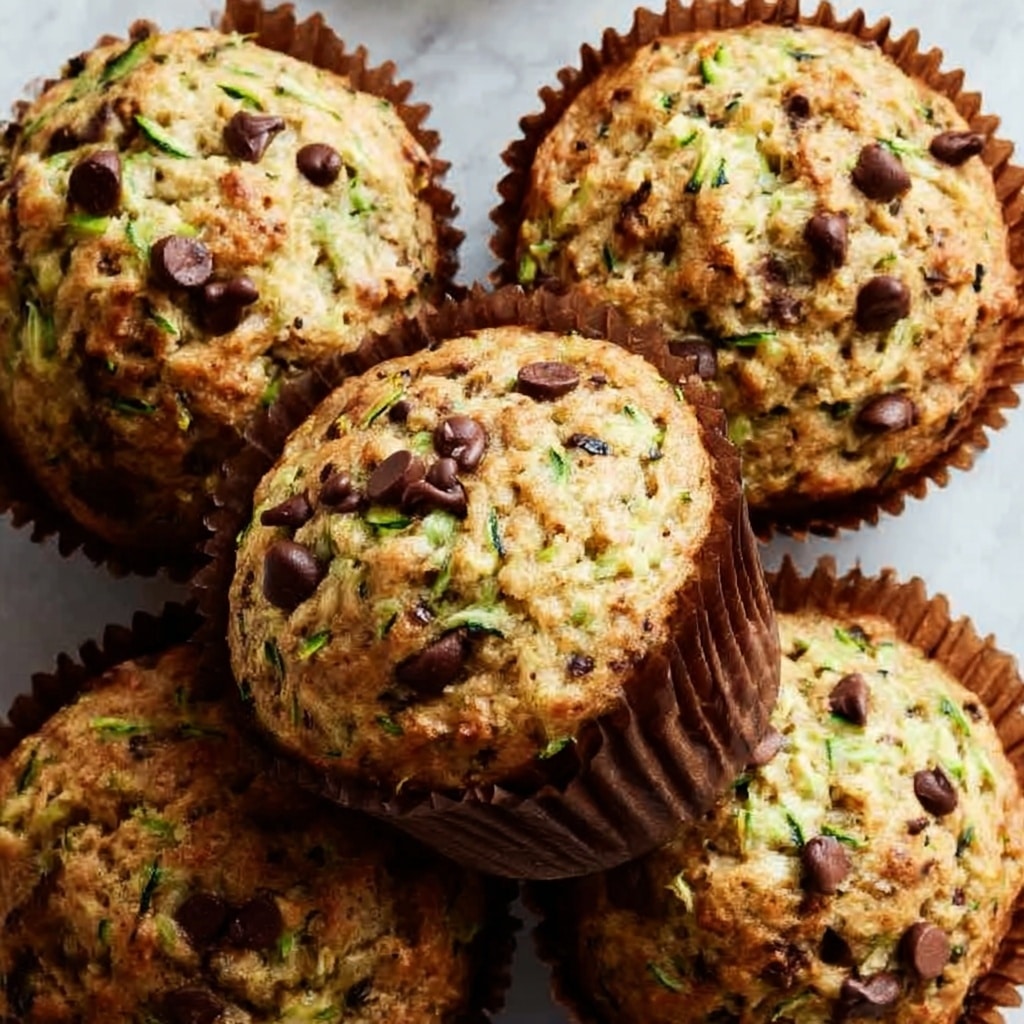Blender Chocolate Chip Zucchini Oatmeal Muffins Recipe 5 Blender Chocolate Chip Zucchini Oatmeal Muffins Recipe - Recipe Image