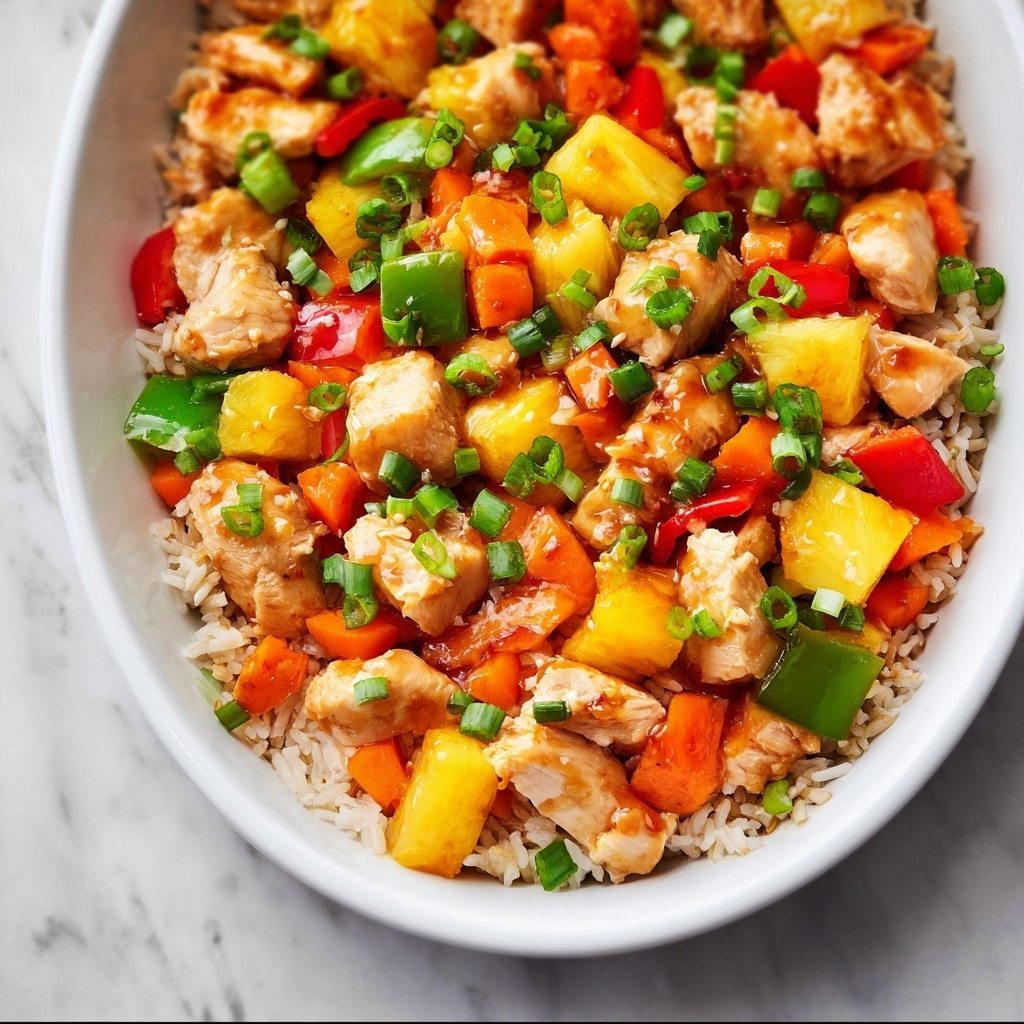 Sweet and Sour Chicken Casserole Recipe 6 Sweet and Sour Chicken Casserole Recipe - Recipe Image