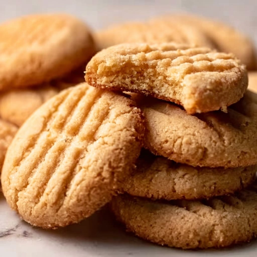 Air Fryer Peanut Butter Cookies Recipe 6 Air Fryer Peanut Butter Cookies Recipe - Recipe Image