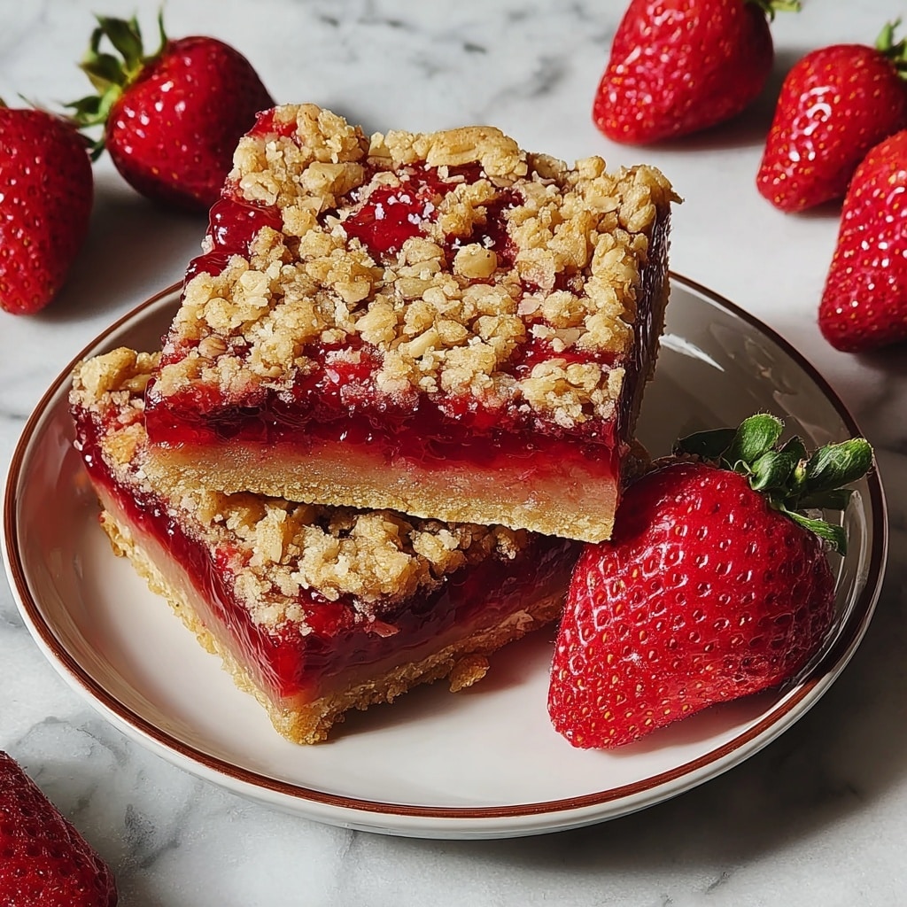 Healthy Strawberry Oatmeal Bars: An Amazing Ultimate Recipe 6 Healthy Strawberry Oatmeal Bars: An Amazing Ultimate Recipe - Recipe Image