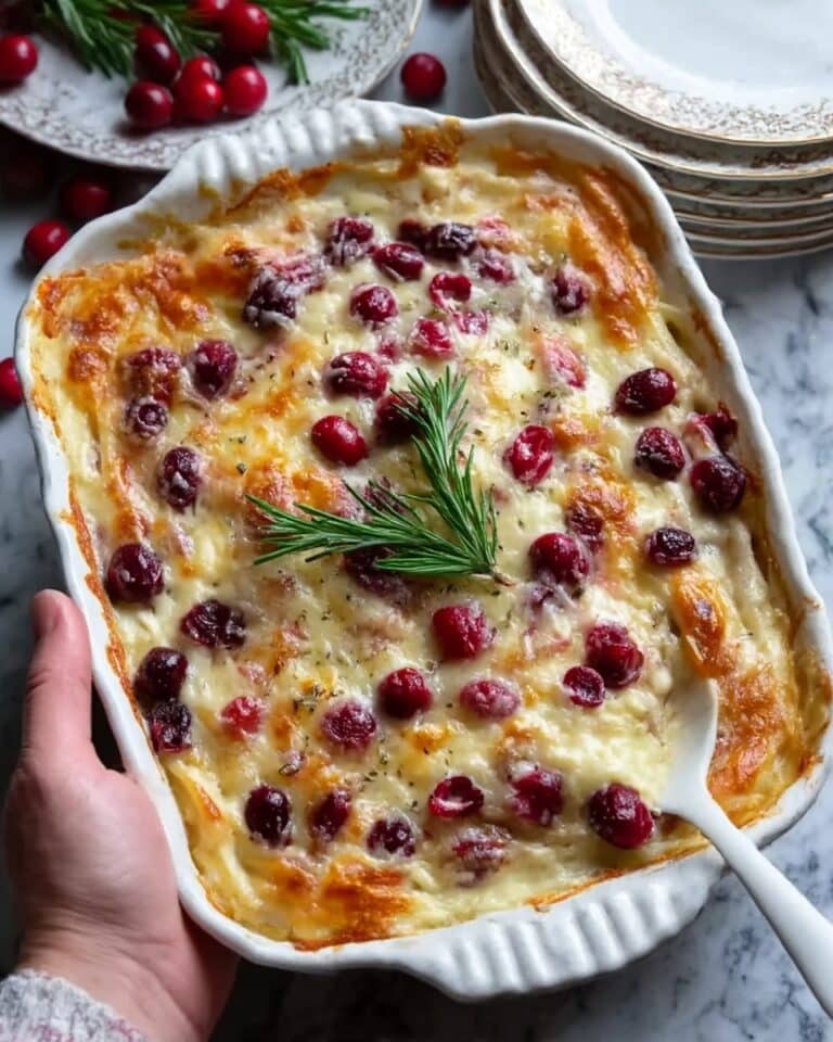 Baked Cranberry Cream Cheese Dip Recipe