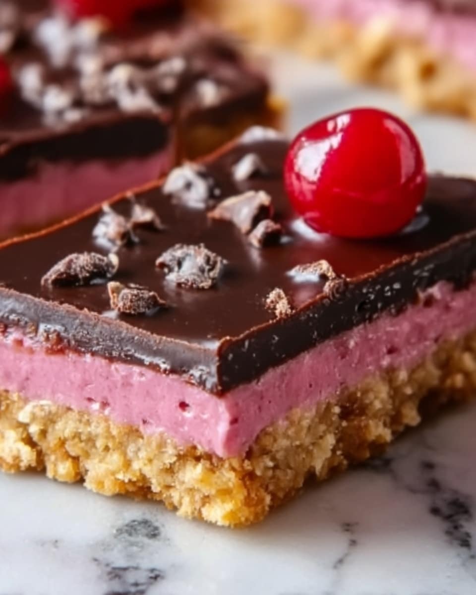 Homemade Cherry Mash Bars Recipe 5 Homemade Cherry Mash Bars Recipe - Recipe Image