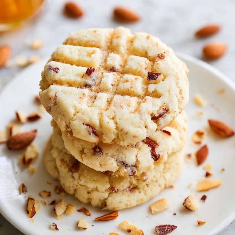 Triple Almond Cookies Recipe
