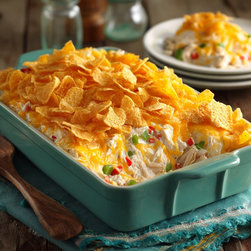Crispy Hot Chicken Salad Casserole Recipe