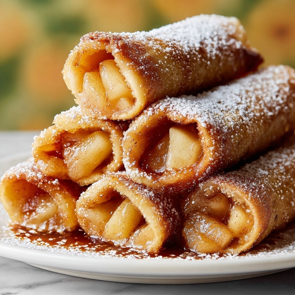Apple Pie Egg Rolls Recipe