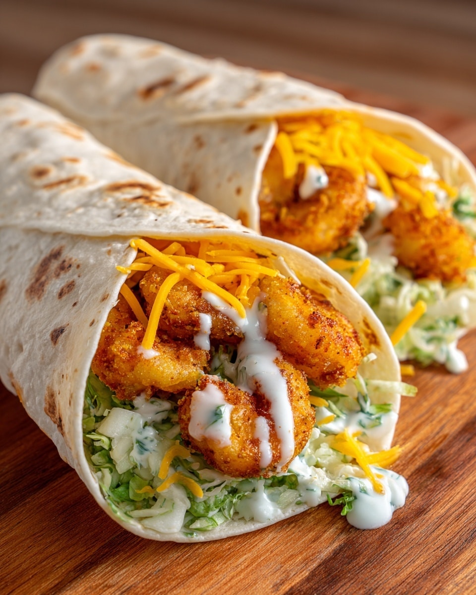 Crispy Chicken Ranch Snack Wrap Recipe