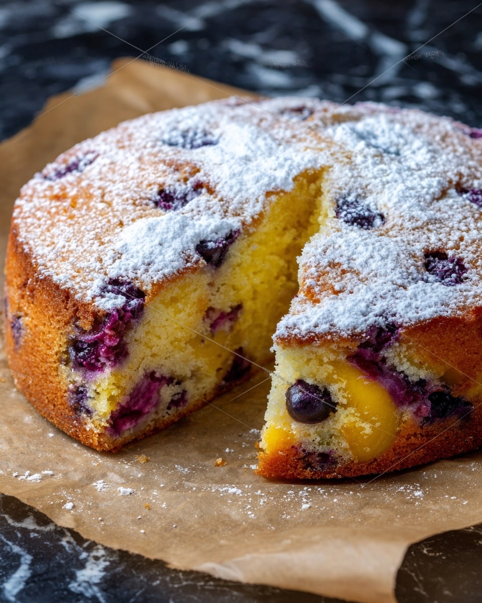 Peach Blueberry Cake Summer Recipe 5 Peach Blueberry Cake Summer Recipe - Recipe Image