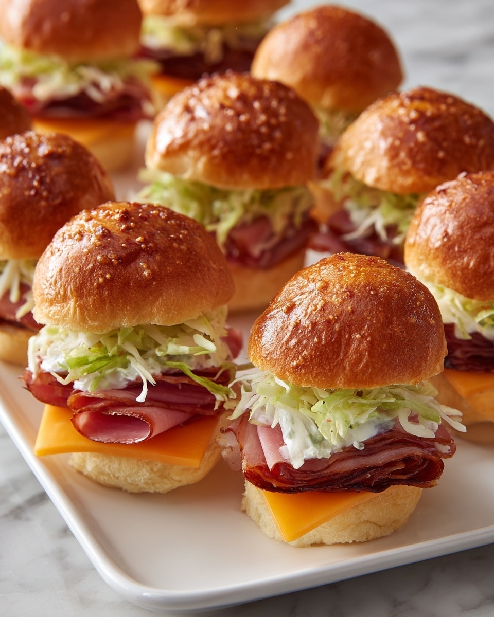 Chopped Club Sliders Bites Recipe