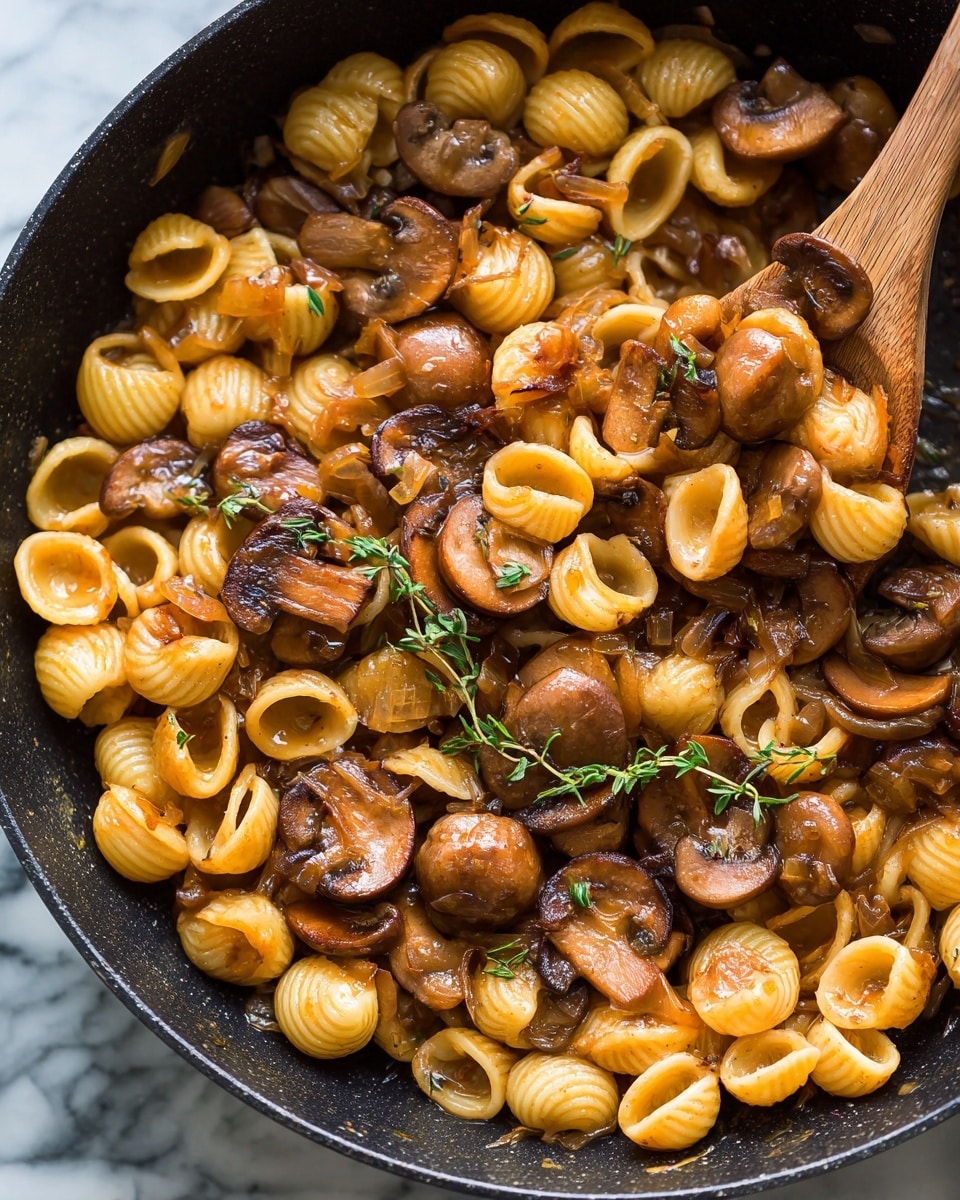 One Pot French Onion Pasta Recipe