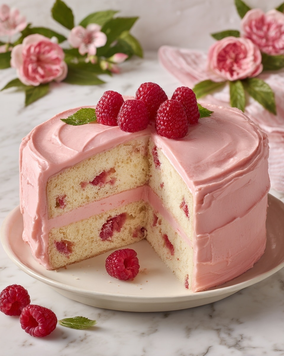 Raspberry Glazed Key Lime Cake Recipe 5 Raspberry Glazed Key Lime Cake Recipe - Recipe Image