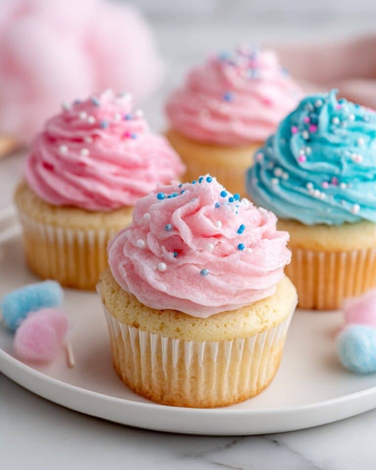 Cotton Candy Cupcakes Recipe