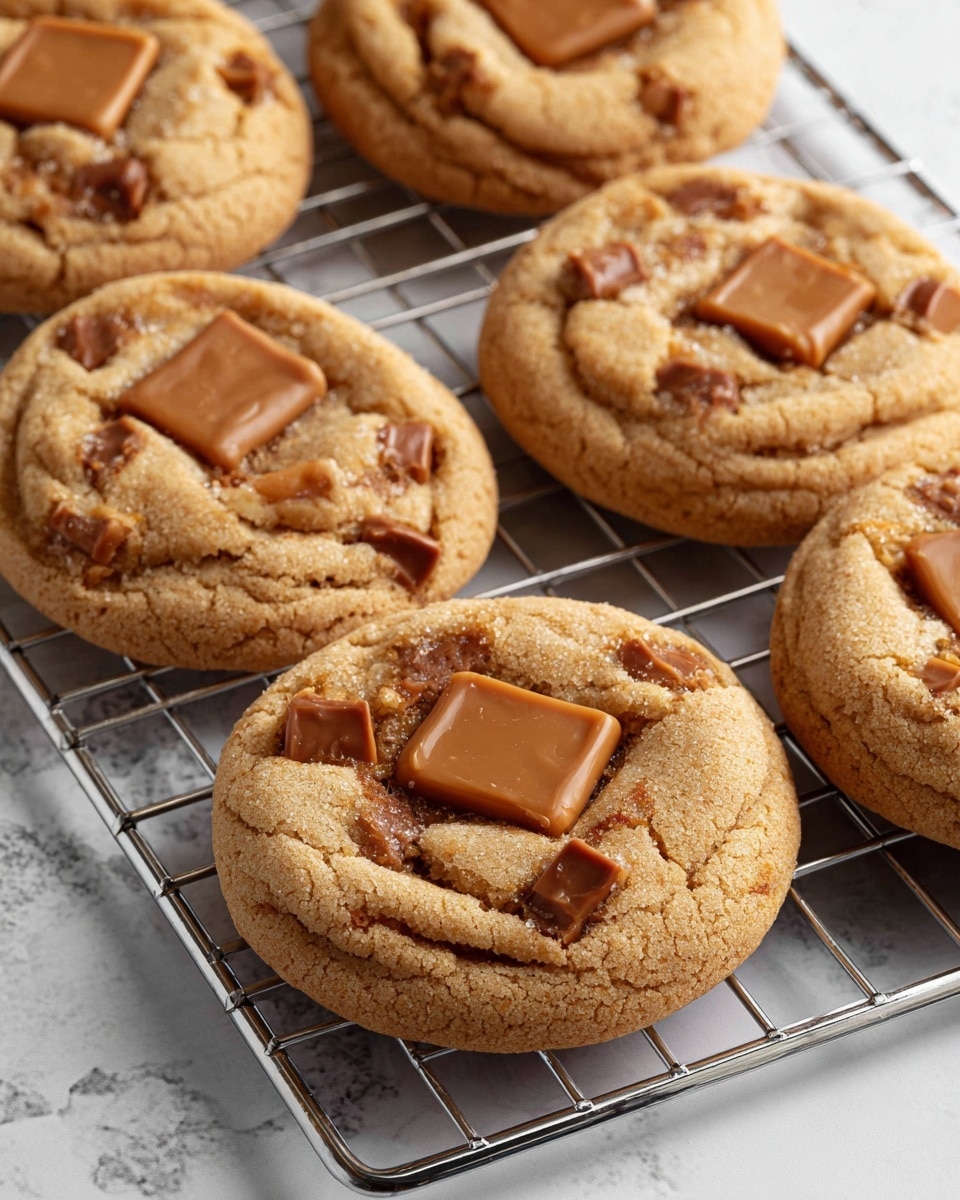 Thick and Chewy Peanut Butter Butterfinger Cookies Recipe