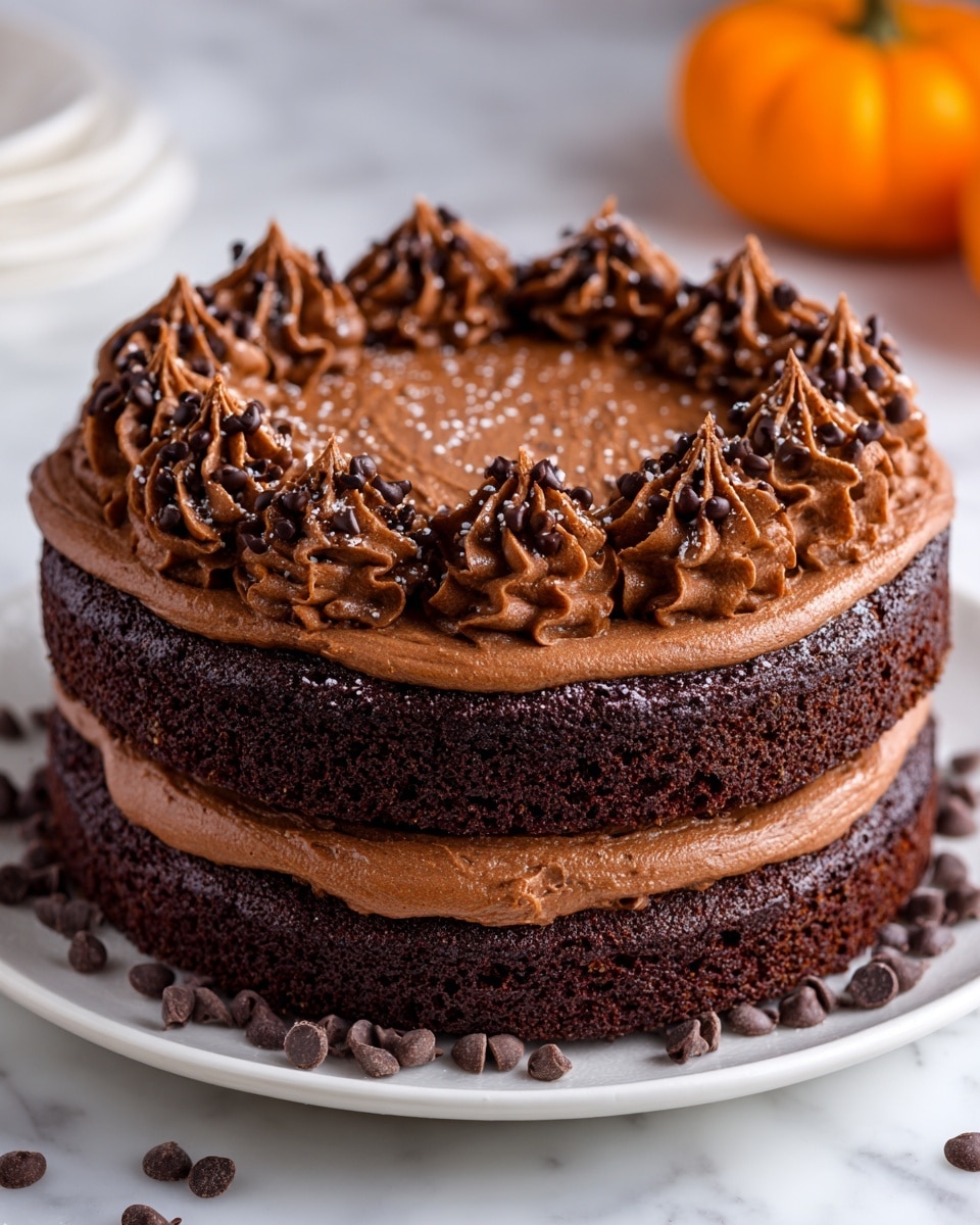 Chocolate Pumpkin Cake Recipe
