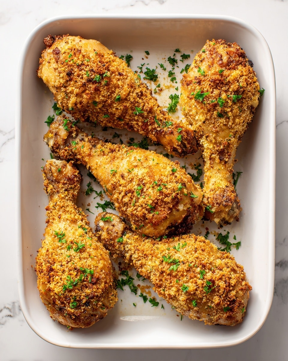 Garlic Parmesan Chicken Legs Recipe