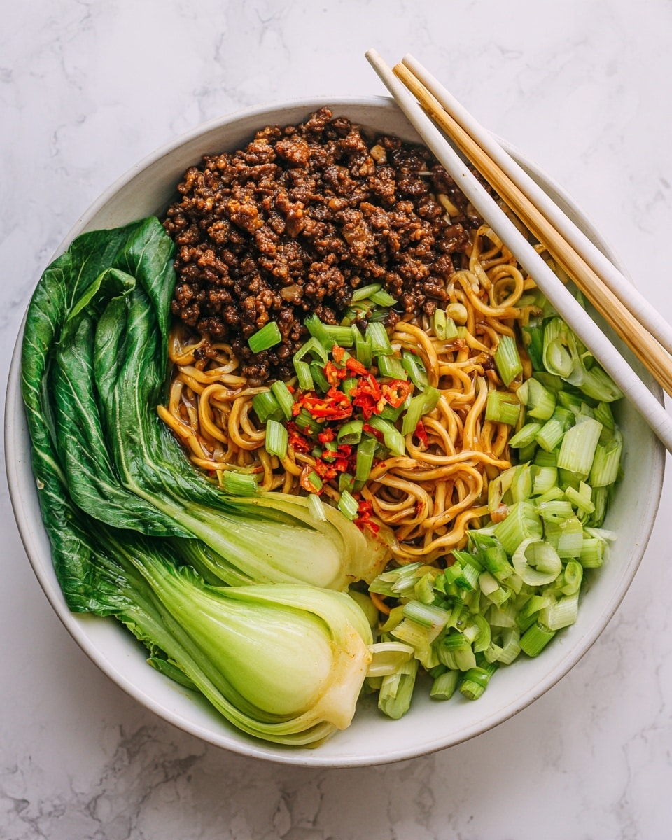 Dan Dan Noodles (Dan Dan Mian) Recipe