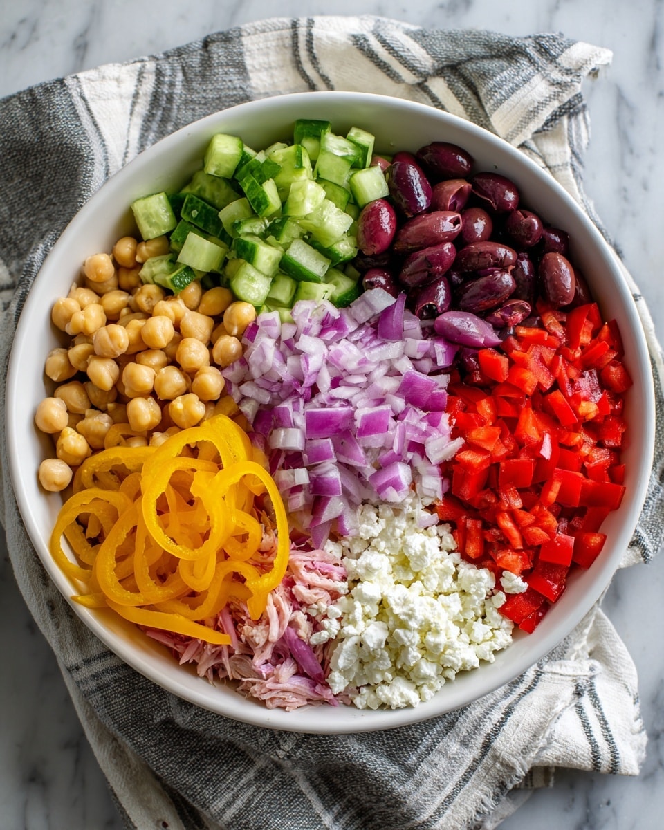 Healthy Protein Salad Bowl Recipe