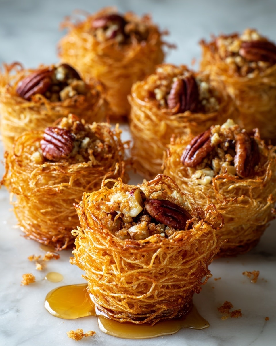 Pecan Caramel Baklava Cups Recipe