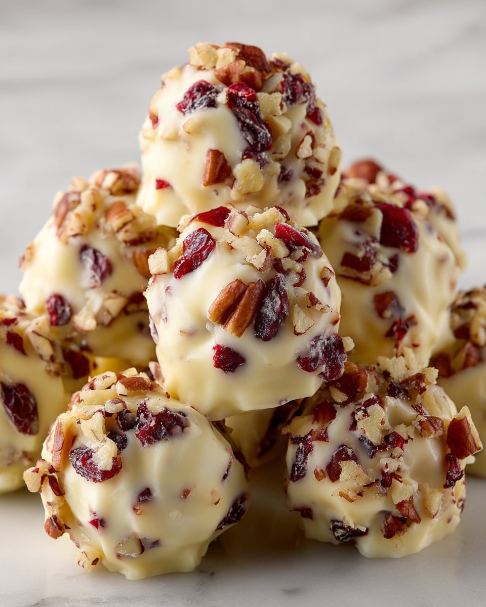 White Chocolate Cranberry Pecan Clusters Recipe