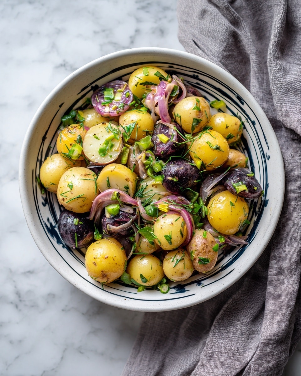 Patates Salatası – Turkish Potato Salad Recipe
