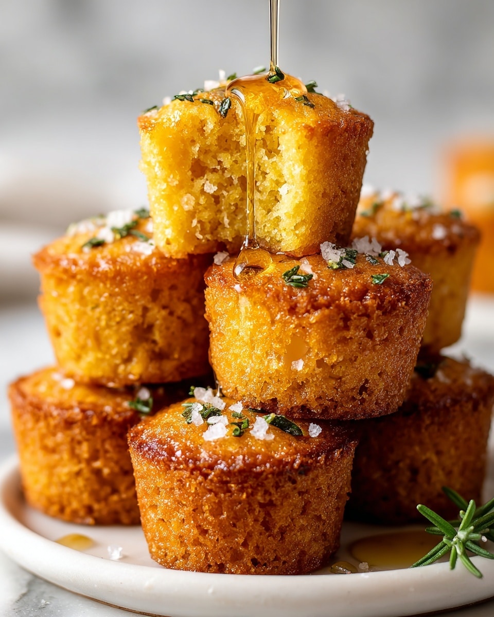 Honey Butter Cornbread Poppers Recipe