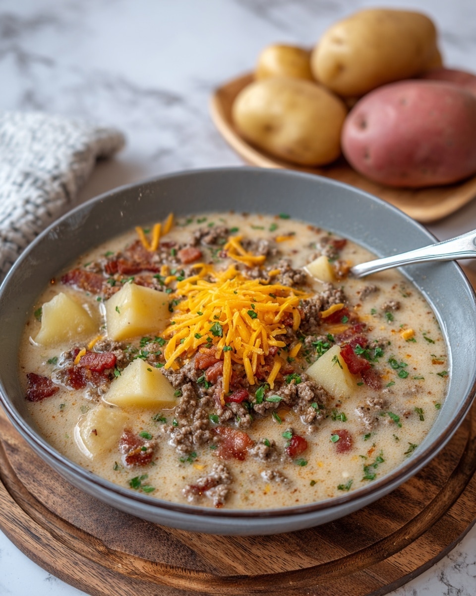 Easy Cheeseburger Soup: The Ultimate Comfort Food Recipe