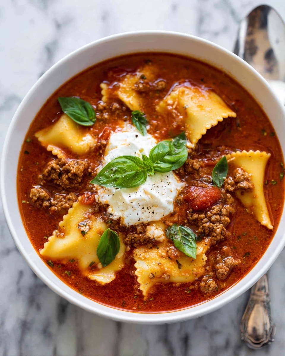 Lasagna Soup Recipe