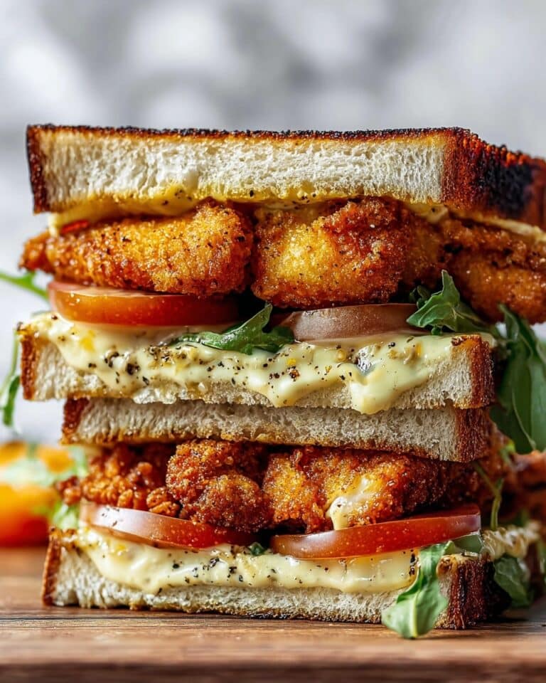 Dijon Mayo Brined Crispy Chicken Sandwich Recipe