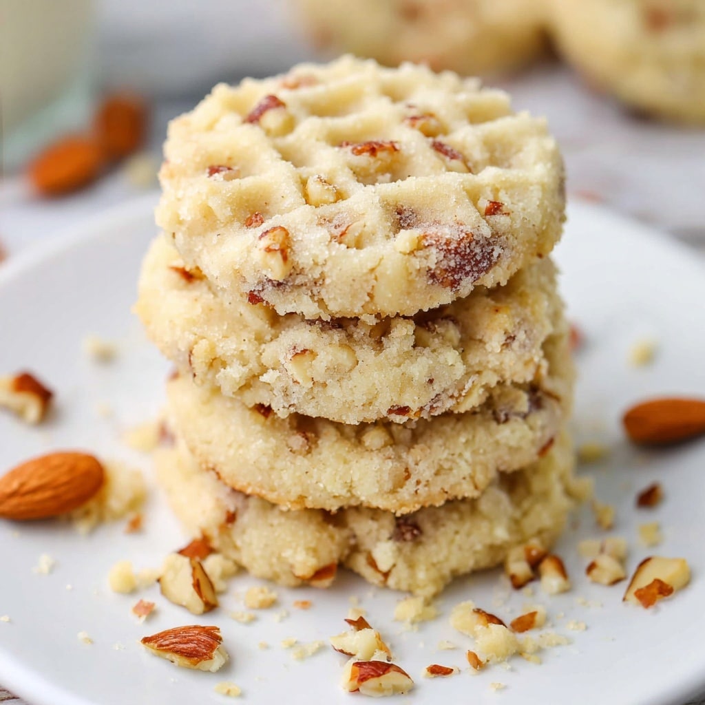 Triple Almond Cookies Recipe 5 Triple Almond Cookies Recipe - Recipe Image