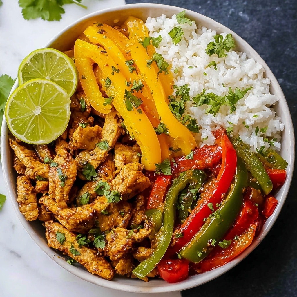 Chicken Fajita Bowl Recipe 5 Chicken Fajita Bowl Recipe - Recipe Image