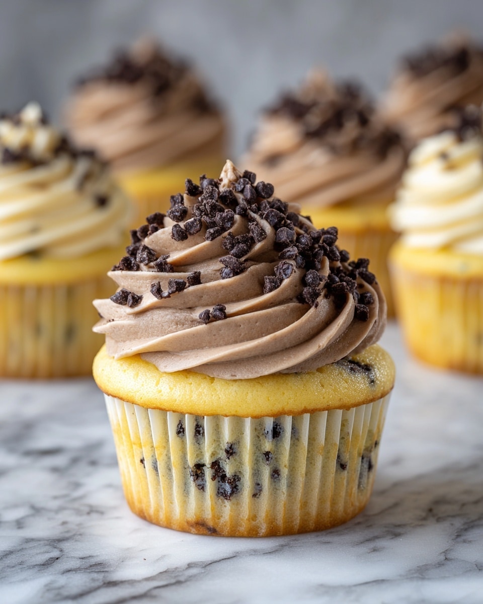 Chocolate Chip Cupcakes with Rich Chocolate Frosting Recipe 5 Chocolate Chip Cupcakes with Rich Chocolate Frosting Recipe - Recipe Image