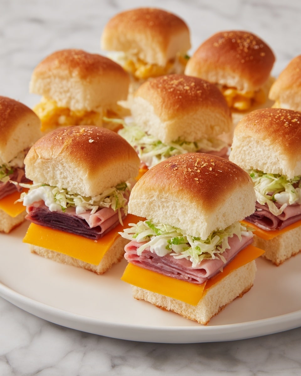 Chopped Club Sliders Bites Recipe 5 Chopped Club Sliders Bites Recipe - Recipe Image