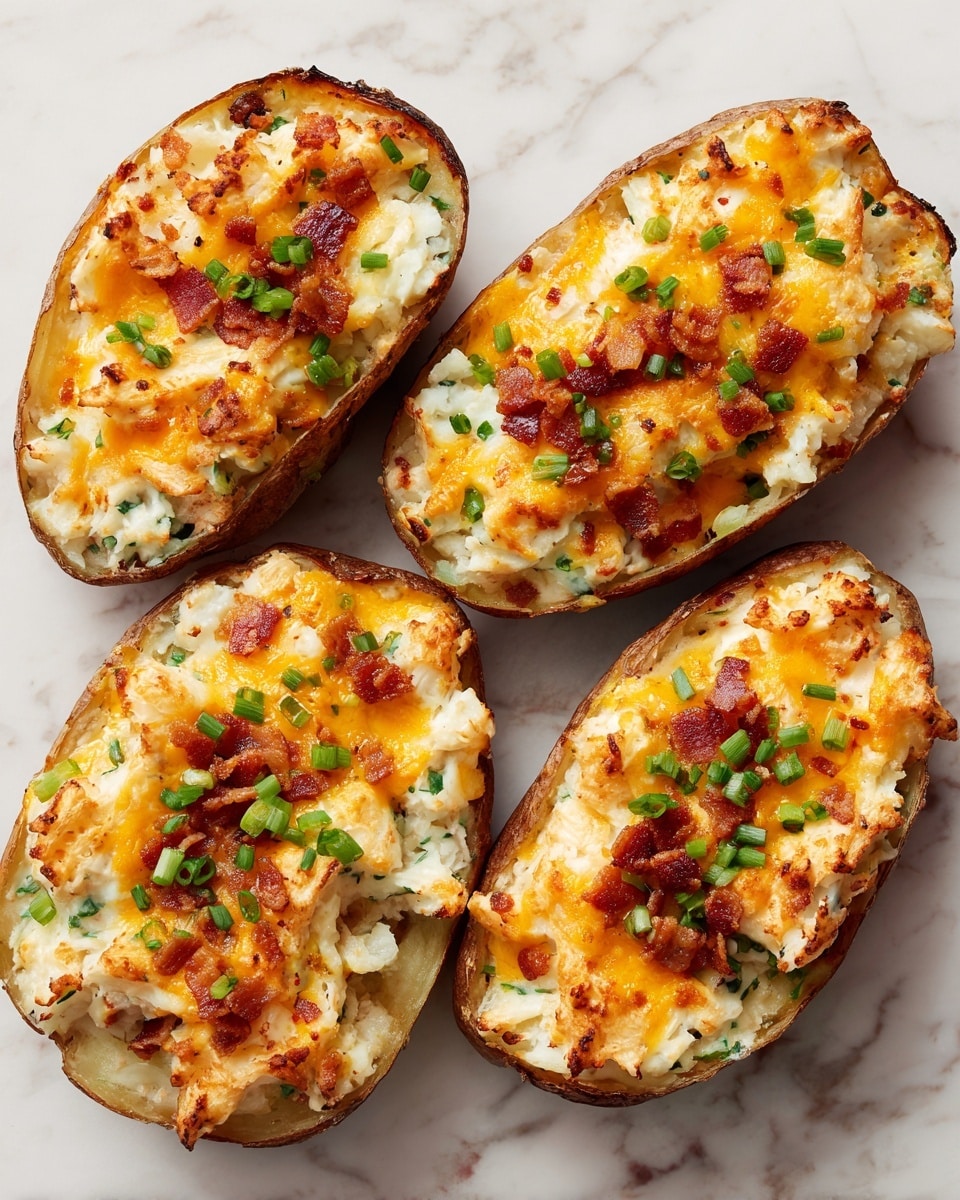 Jalapeno Popper Twice-Baked Potatoes Recipe 5 Jalapeno Popper Twice-Baked Potatoes Recipe - Recipe Image