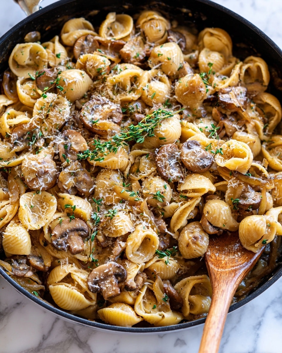 One Pot French Onion Pasta Recipe 5 One Pot French Onion Pasta Recipe - Recipe Image