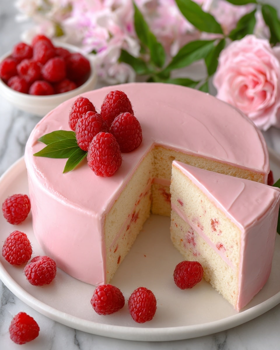 Raspberry Glazed Key Lime Cake Recipe 6 Raspberry Glazed Key Lime Cake Recipe - Recipe Image