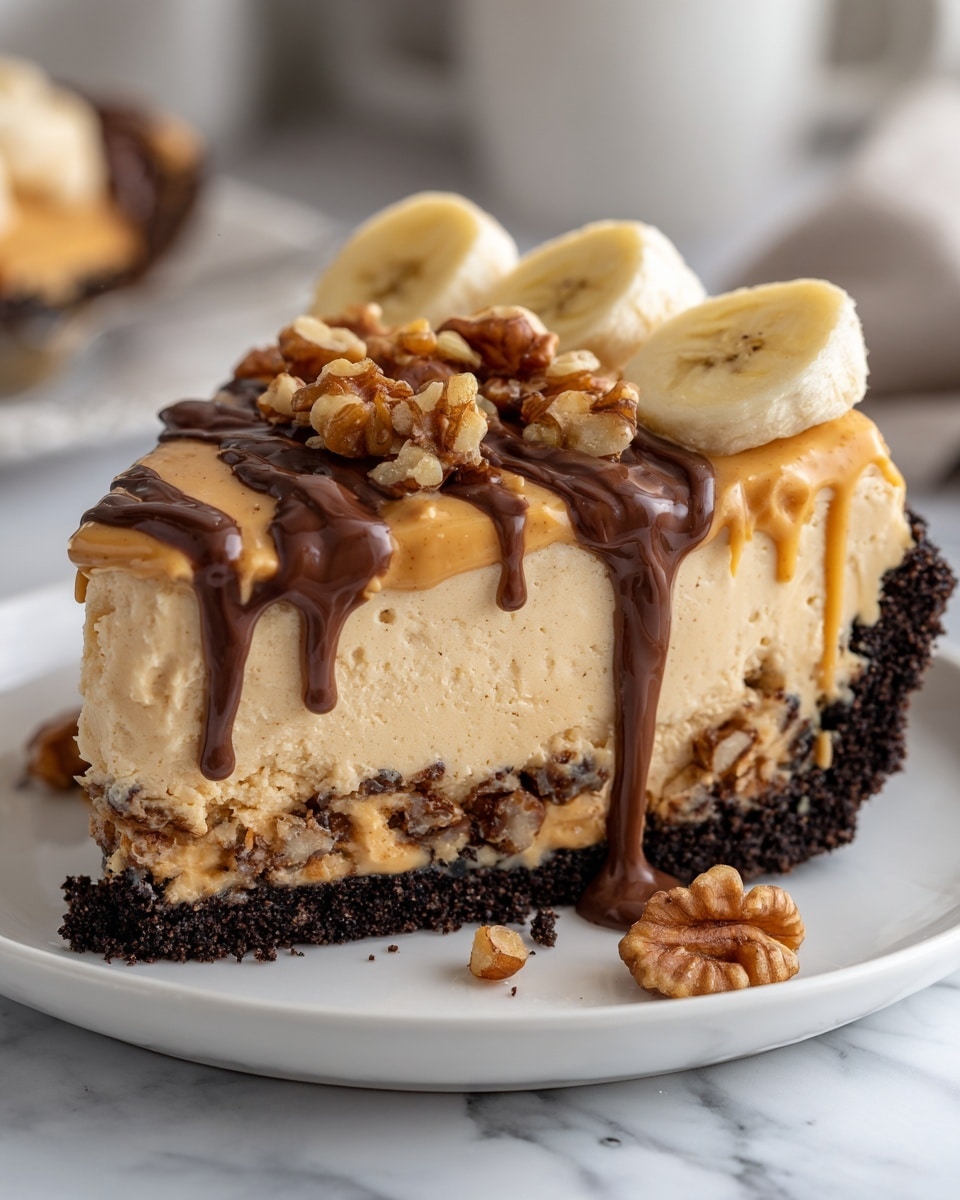 Banana Caramel Nut Cheesecake Recipe 5 Banana Caramel Nut Cheesecake Recipe - Recipe Image