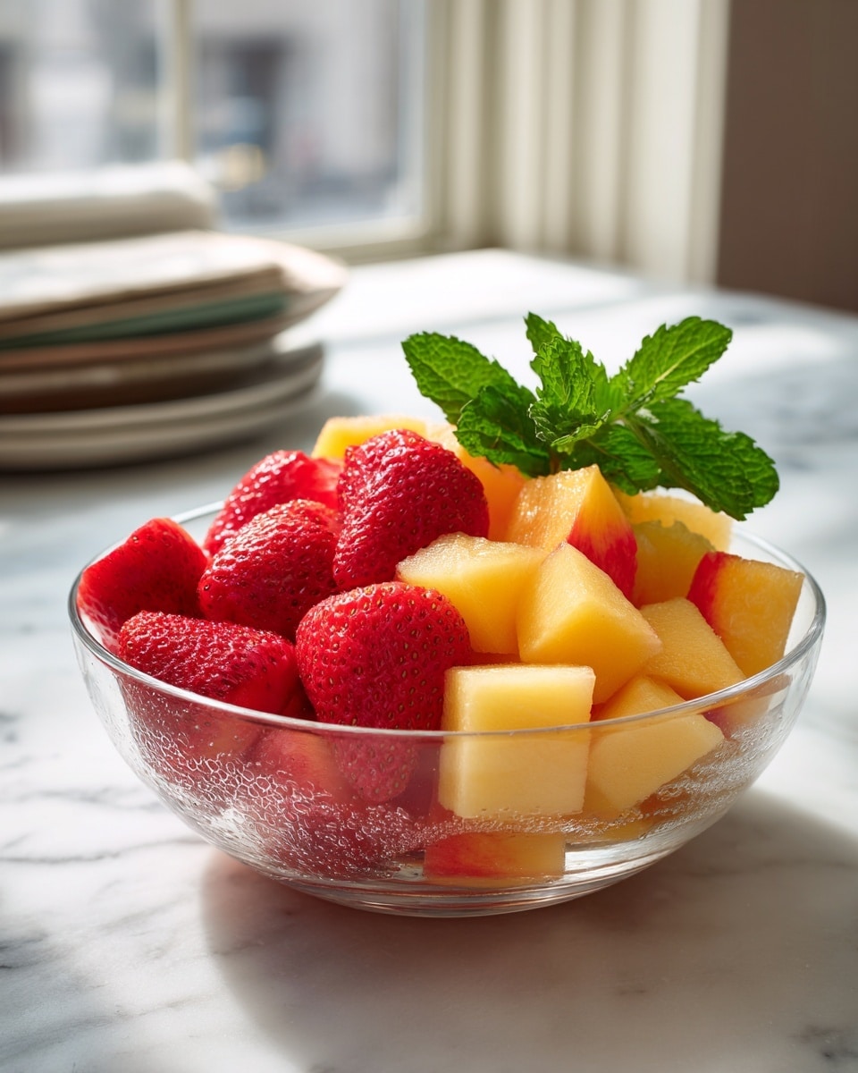 Summer Peach Fruit Salad: A Refreshing Summer Treat Recipe 5 Summer Peach Fruit Salad: A Refreshing Summer Treat Recipe - Recipe Image