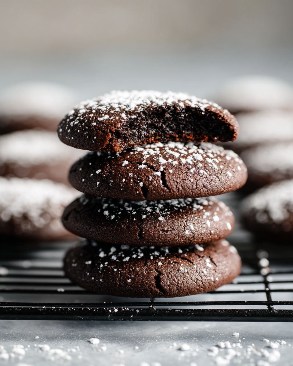 Espresso Chocolate Crinkle Cookies Recipe 5 Espresso Chocolate Crinkle Cookies Recipe - Recipe Image