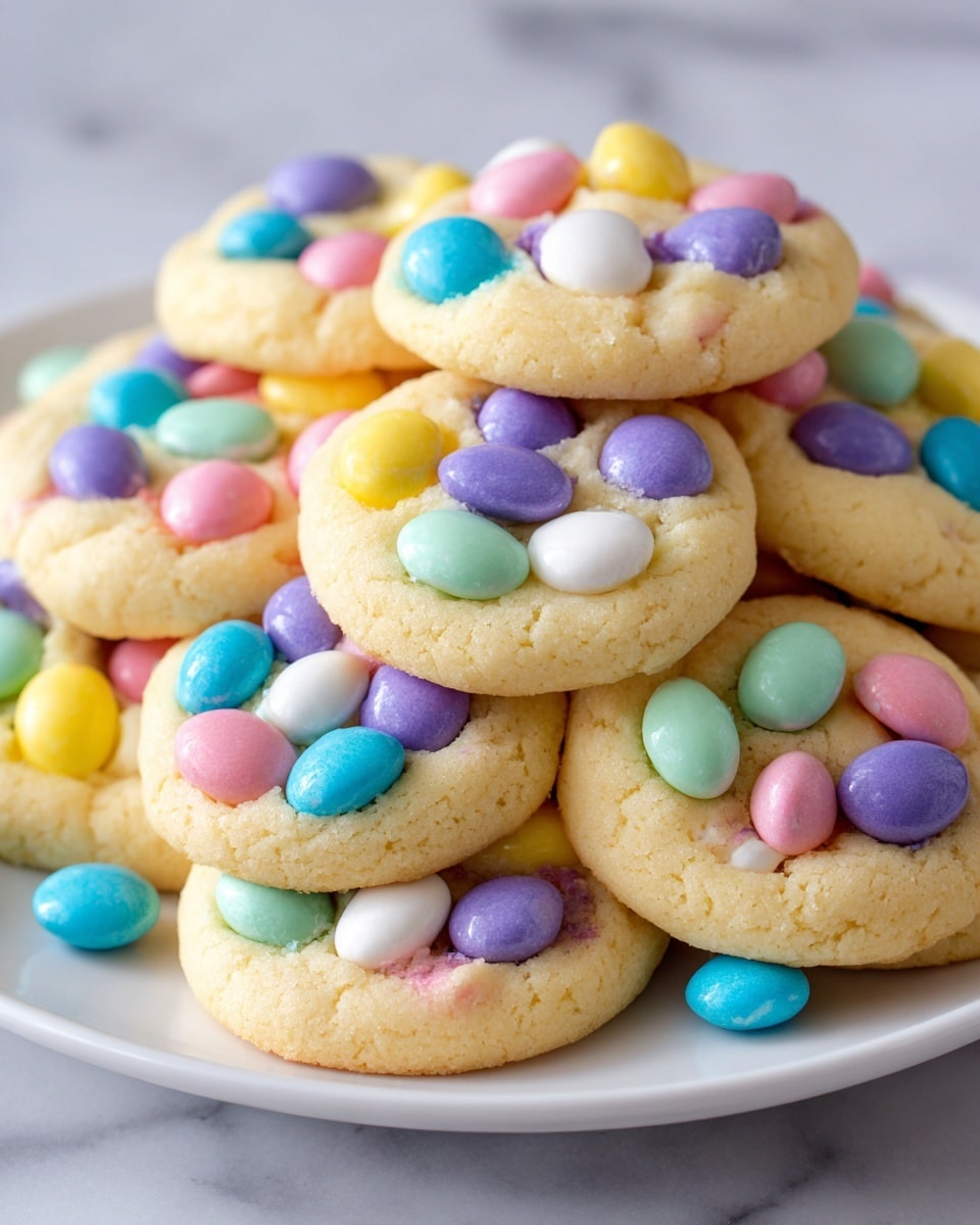 Easter M&M Cookies Recipe 6 Easter M&M Cookies Recipe - Recipe Image