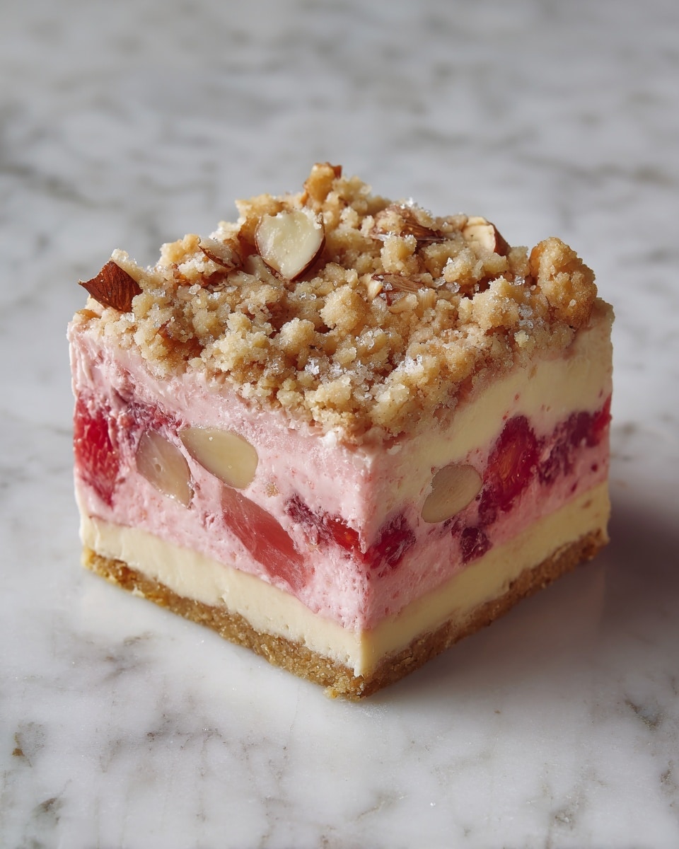 Rhubarb Magic Bars Recipe 5 Rhubarb Magic Bars Recipe - Recipe Image