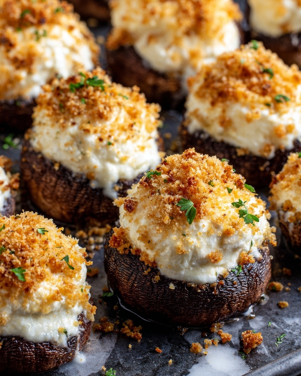 Stuffed Mushrooms Recipe 5 Stuffed Mushrooms Recipe - Recipe Image