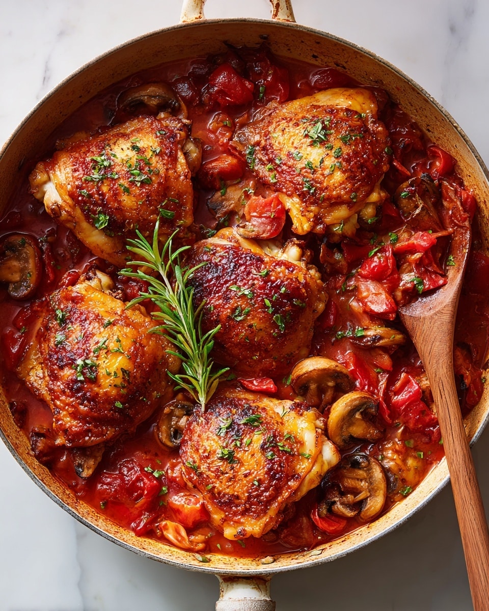 Hearty Chicken Cacciatore Recipe 5 Hearty Chicken Cacciatore Recipe - Recipe Image