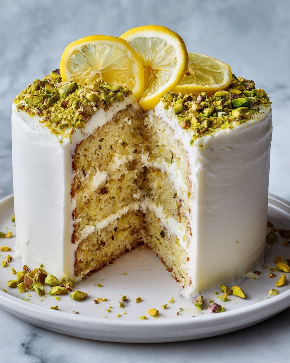 Lemon Pistachio Cake Recipe 5 Lemon Pistachio Cake Recipe - Recipe Image