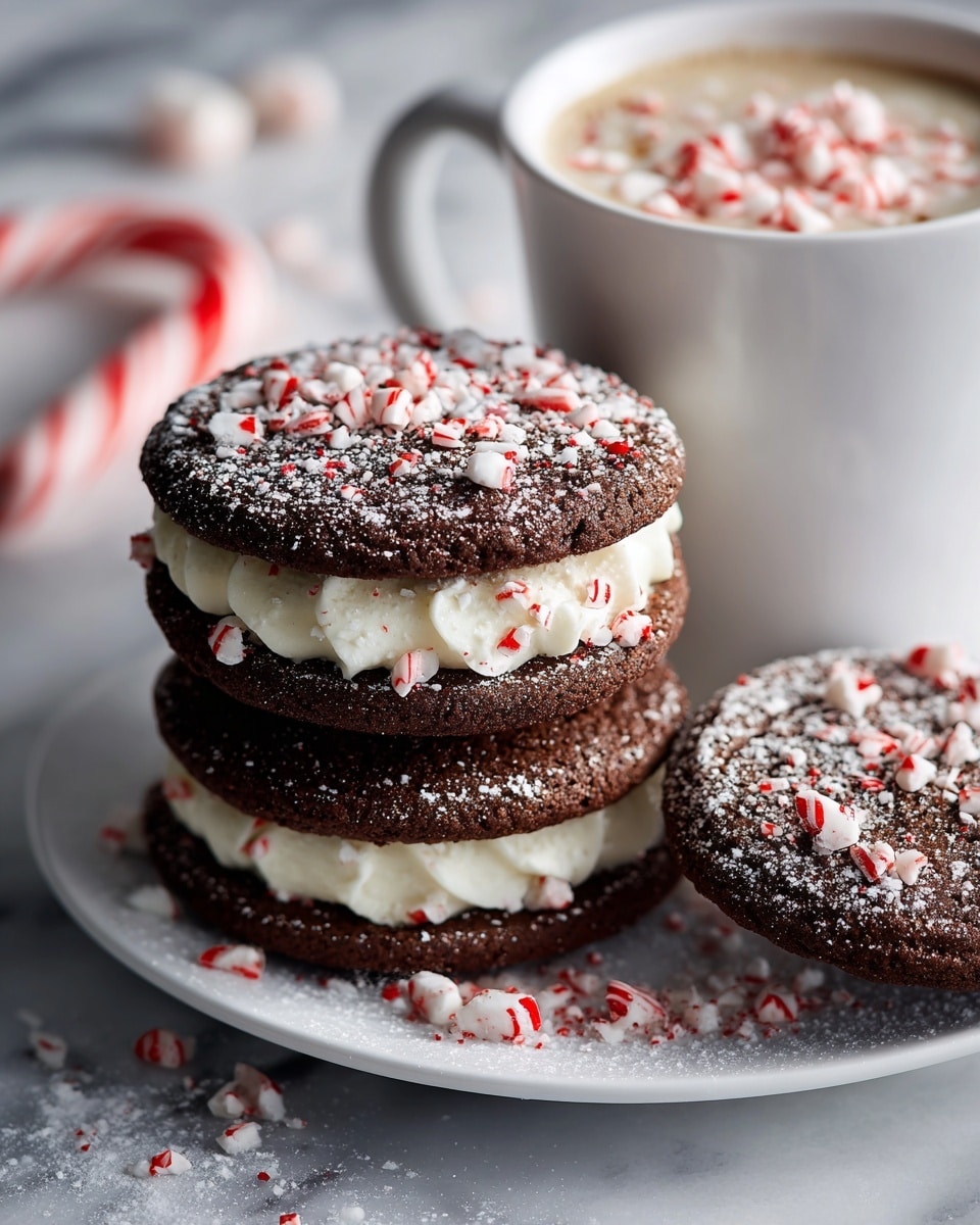 Peppermint Hot Chocolate Cookies Recipe 5 Peppermint Hot Chocolate Cookies Recipe - Recipe Image