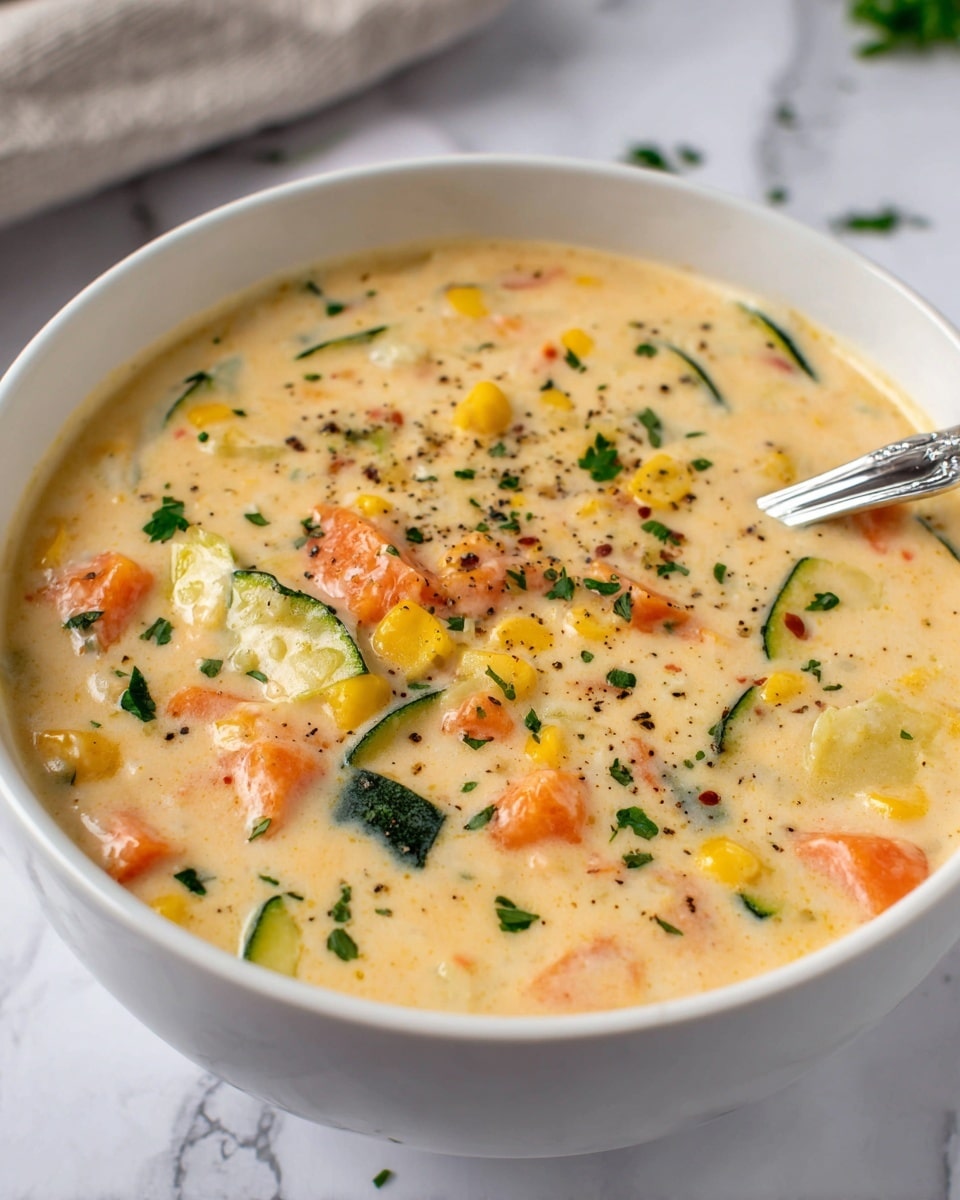 Zucchini Corn Chowder Recipe 5 Zucchini Corn Chowder Recipe - Recipe Image
